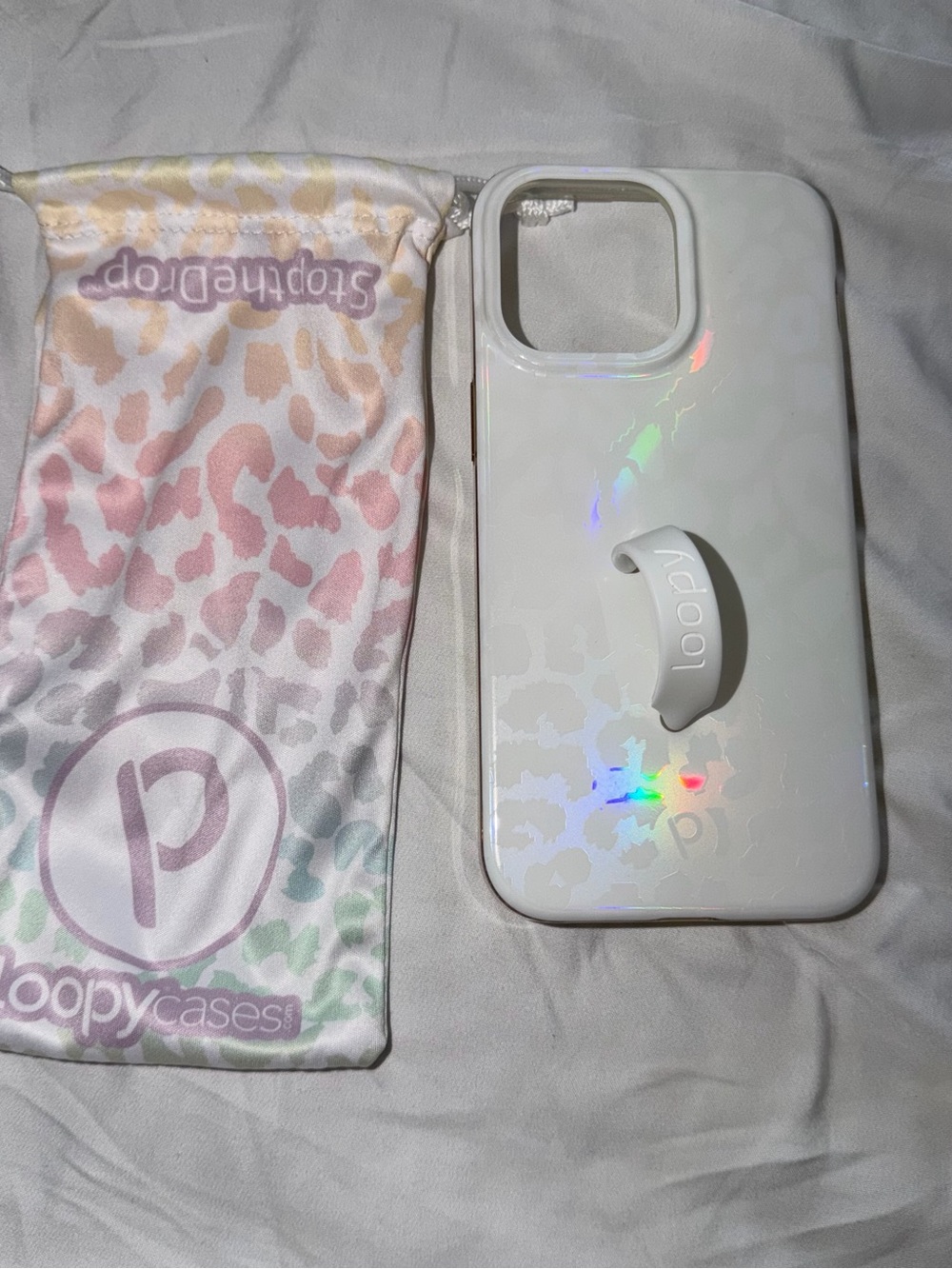 Loopy Case Opal Leopard